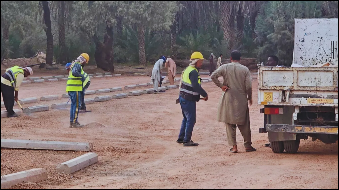 Street Civil Works - AlUla